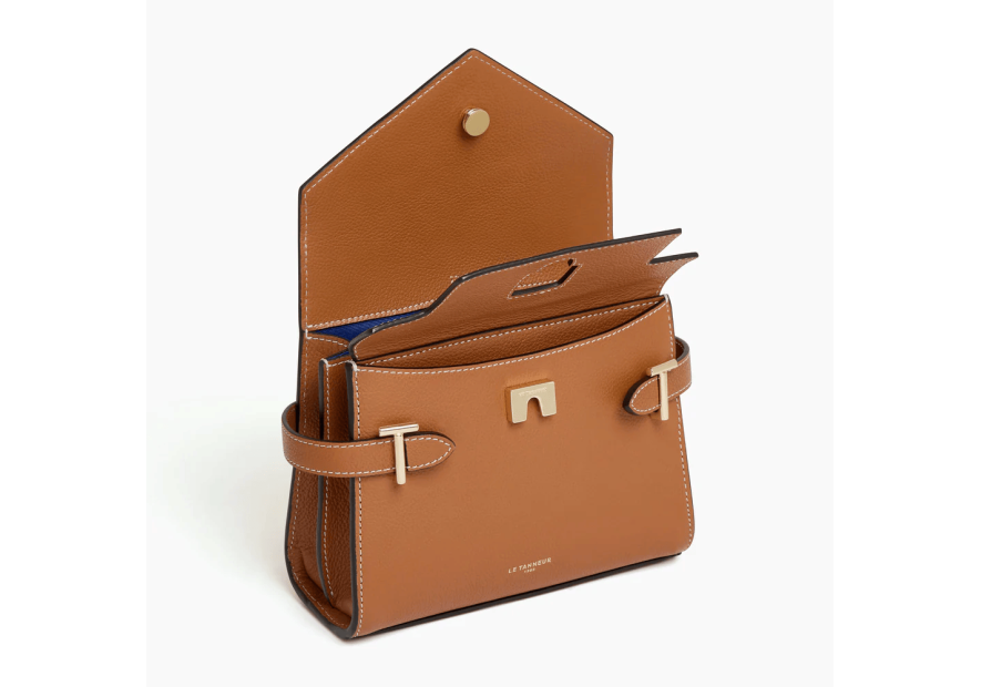 Le Tanneur TEMI1006 - CUIR DE VACHETTE - TA le tanneur- emilie- trotteur à rabat Sacs à mains