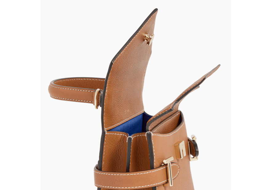 Le Tanneur TEMI1006 - CUIR DE VACHETTE - TA le tanneur- emilie- trotteur à rabat Sacs à mains