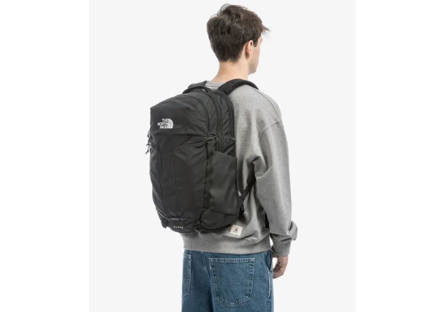 The North Face SURGE - NYLON - NOIR the north face- surge- sac à dos Loisirs