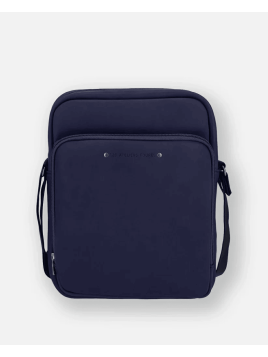 Les Ateliers Foures 9328 - CUIR DE VACHETTE - MARINE les ateliers fourès - baroudeur - sac h pélops sac h zip