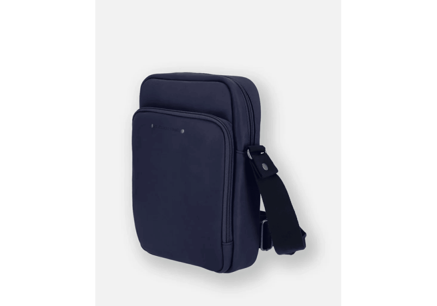 Les Ateliers Foures 9328 - CUIR DE VACHETTE - MARINE les ateliers fourès - baroudeur - sac h pélops sac h zip