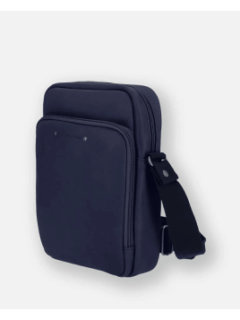 Les Ateliers Foures 9328 - CUIR DE VACHETTE - MARINE les ateliers fourès - baroudeur - sac h pélops sac h zip