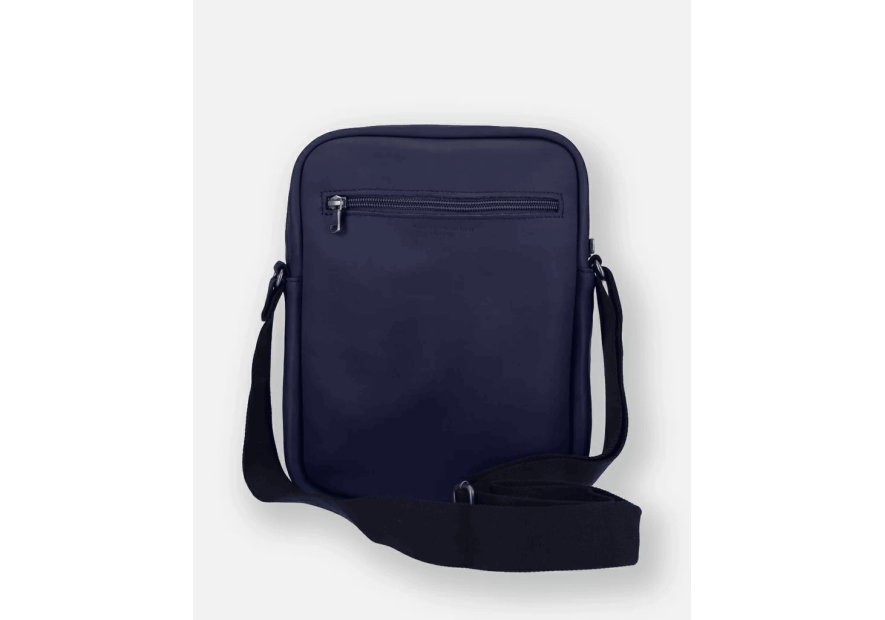 Les Ateliers Foures 9328 - CUIR DE VACHETTE - MARINE les ateliers fourès - baroudeur - sac h pélops sac h zip