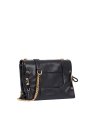 Lancel A12765 - CUIR DE VACHETTE - NOIR lancel - billie -sac rabat m sacs-a-mains