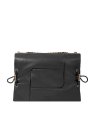 Lancel A12766 - CUIR DE VACHETTE - NOIR lancel - billie - sac rabat m sacs-a-mains