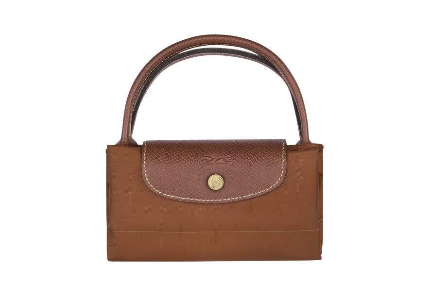 Longchamp 1621089 - NYLON ET CUIR - COGNAC sac longchamp pliage porté main s Sacs à mains