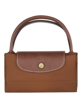Longchamp 1621089 - NYLON ET CUIR - COGNAC sac longchamp pliage porté main s Sacs à mains
