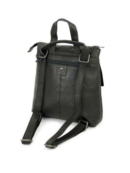 Bear Design CP2604 - CUIR DE VACHETTE - NOIR bear - sac à dos rabat Loisirs