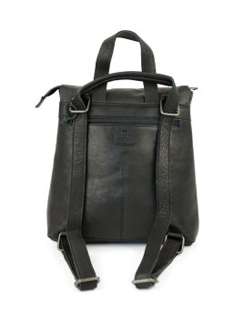 Bear Design CP2604 - CUIR DE VACHETTE - NOIR bear - sac à dos rabat Loisirs