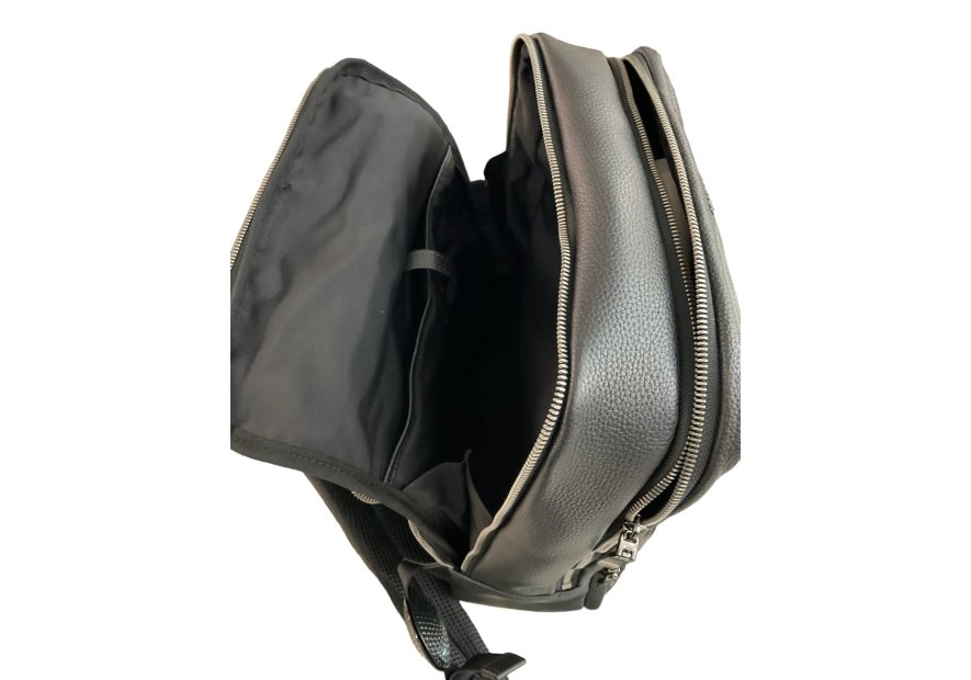 Lancel A12873 - CUIR DE VACHETTE - NOIR lancel - come de lancel - sac à dos 15"6 Loisirs