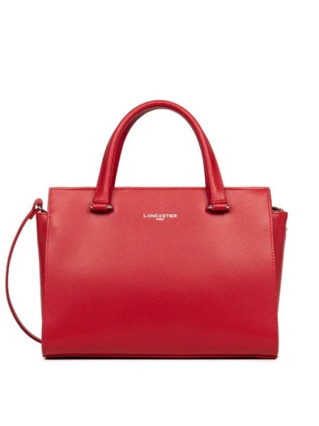 Lancaster 438-008 - CUIR DE VACHETTE - ROU sac porté main sierra sacs-a-mains