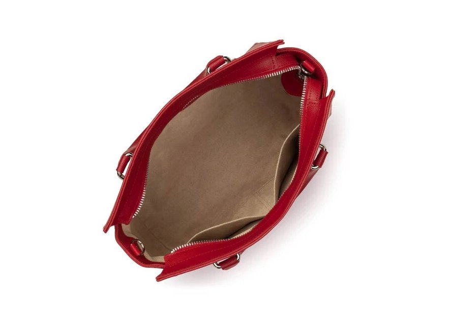 Lancaster 438-008 - CUIR DE VACHETTE - ROU sac porté main sierra Sacs à mains