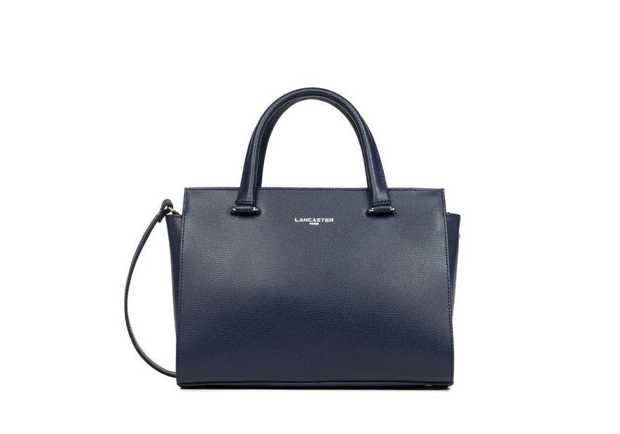 Lancaster 438-008 - CUIR DE VACHETTE - BLE sac porté main sierra Sacs à mains