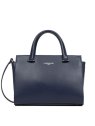 Lancaster 438-008 - CUIR DE VACHETTE - BLE sac porté main sierra sacs-a-mains