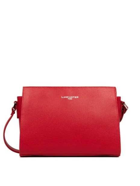 Lancaster 438-007 - CUIR DE VACHETTE - ROU sac bandoulière trotteur sierra sacs-a-mains