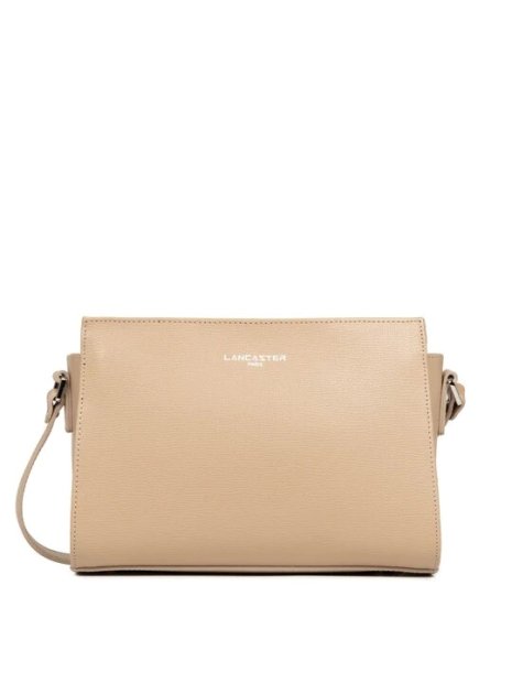 Lancaster 438-007 - CUIR DE VACHETTE - BEI sac bandoulière trotteur sierra sacs-a-mains