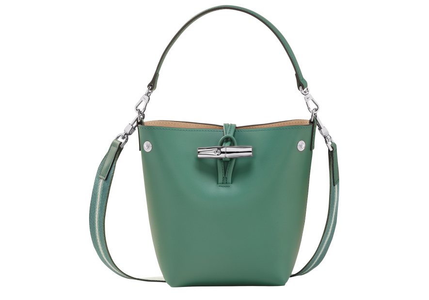 Longchamp 10229/HCN - CUIR DE VEAU - SAUGE longchamp-roseau box-sac seau Sacs à mains