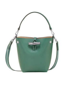 Longchamp 10229/HCN - CUIR DE VEAU - SAUGE longchamp-roseau box-sac seau Sacs à mains