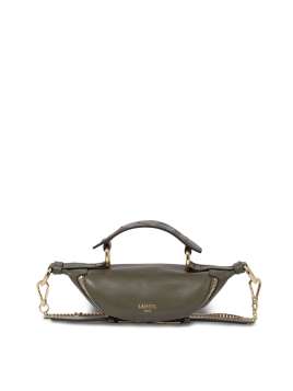 Lancel A12526 - CUIR DE VACHETTE - KAKI sac banane mini lancel origami Sacs à mains