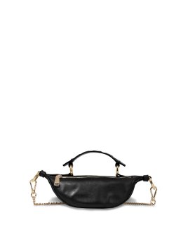 Lancel A12526 - CUIR DE VACHETTE - NOIR sac banane mini lancel origami Sacs à mains