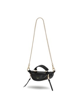 Lancel A12526 - CUIR DE VACHETTE - NOIR sac banane mini lancel origami Sacs à mains