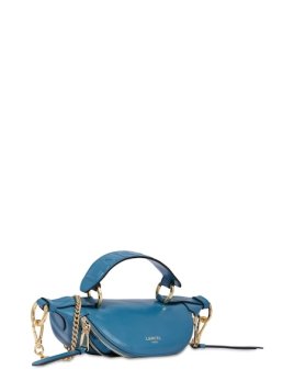 Lancel A12526 - CUIR DE VACHETTE - BLEU sac banane mini lancel origami Sacs à mains