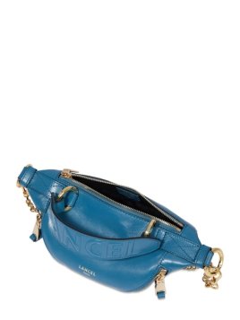 Lancel A12526 - CUIR DE VACHETTE - BLEU sac banane mini lancel origami Sacs à mains
