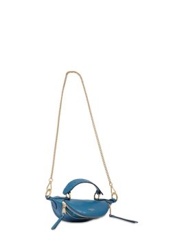 Lancel A12526 - CUIR DE VACHETTE - BLEU sac banane mini lancel origami Sacs à mains