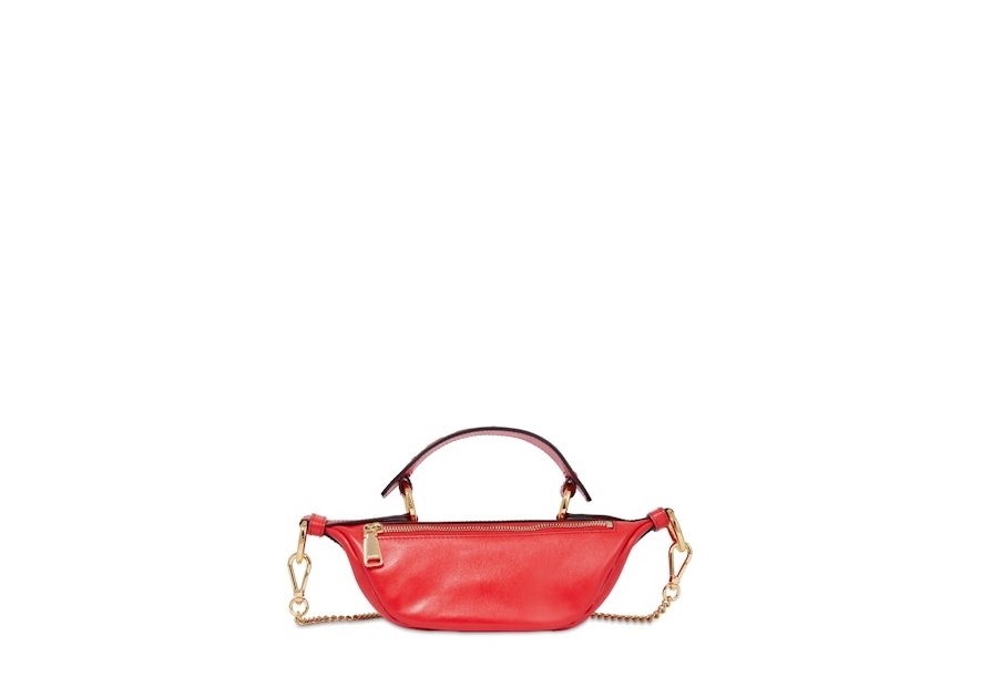 Lancel A12526 - CUIR DE VACHETTE - ROUG sac banane mini lancel origami Sacs à mains