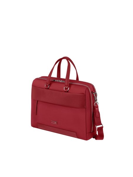 Samsonite 147737 - PET RECYCLÉ - ROUGE samsonite-zalia 3.0-porte document 15.6" Sac business