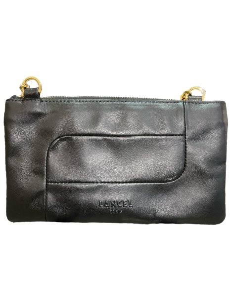 Lancel A12805 - CUIR DE VACHETTE - NOIR lancel-billie-pochette sacs-a-mains