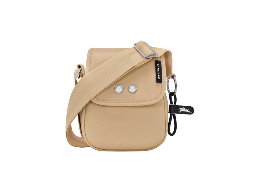 Longchamp 10246/HEK - CUIR DE VEAU - BEIGE pochette xs très paris Sacs à mains