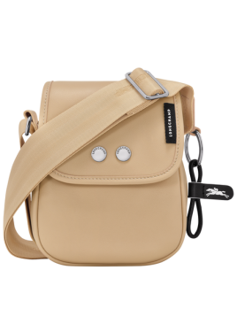 Longchamp 10246/HEK - CUIR DE VEAU - BEIGE pochette xs très paris Sacs à mains