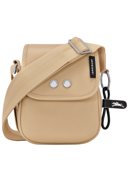 Longchamp 10246/HEK - CUIR DE VEAU - BEIGE pochette xs très paris Sacs à mains