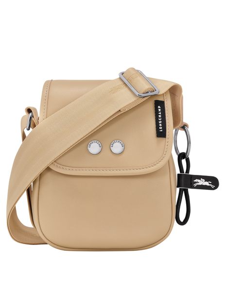 Longchamp 10246/HEK - CUIR DE VEAU - BEIGE pochette xs très paris sacs-a-mains