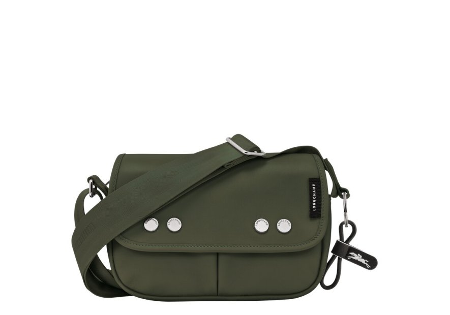 Longchamp 10220/HEK - CUIR DE VEAU - KAKI longchamp-tres paris-porté travers Sacs à mains