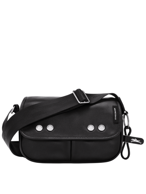 Longchamp 10220/HEK - CUIR DE VEAU - NOIR longchamp-tres paris-porté travers sacs-a-mains