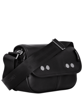 Longchamp 10220/HEK - CUIR DE VEAU - NOIR longchamp-tres paris-porté travers Sacs à mains