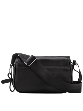 Longchamp 10220/HEK - CUIR DE VEAU - NOIR longchamp-tres paris-porté travers Sacs à mains