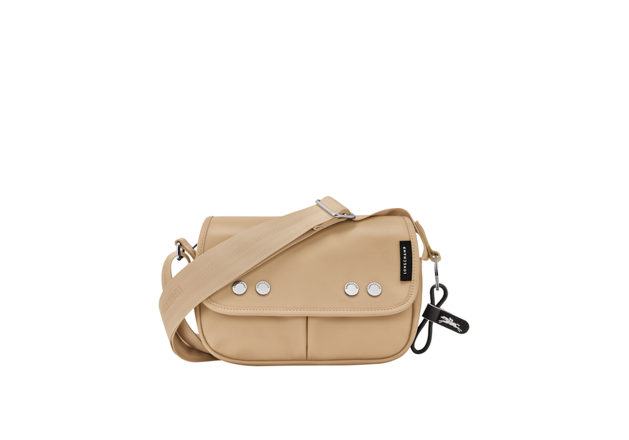 Longchamp 10220/HEK - CUIR DE VEAU - BEIGE longchamp-tres paris-porté travers Sacs à mains