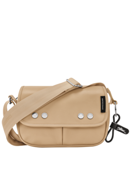 Longchamp 10220/HEK - CUIR DE VEAU - BEIGE longchamp-tres paris-porté travers Sacs à mains