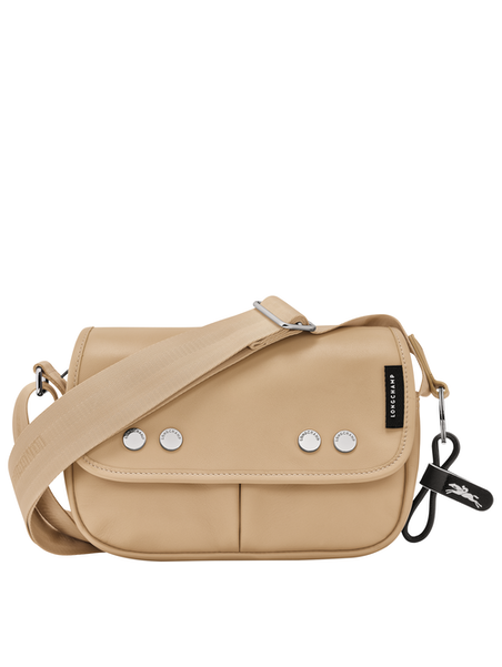 Longchamp 10220/HEK - CUIR DE VEAU - BEIGE longchamp-tres paris-porté travers Sacs à mains