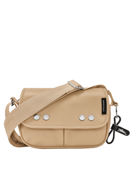 Longchamp 10220/HEK - CUIR DE VEAU - BEIGE longchamp-tres paris-porté travers sacs-a-mains