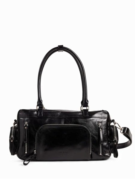 Nat & Nin MACY POCKET - CUIR DE VACHETTE - nat&nin - macy pocket - shopping bowling shopping