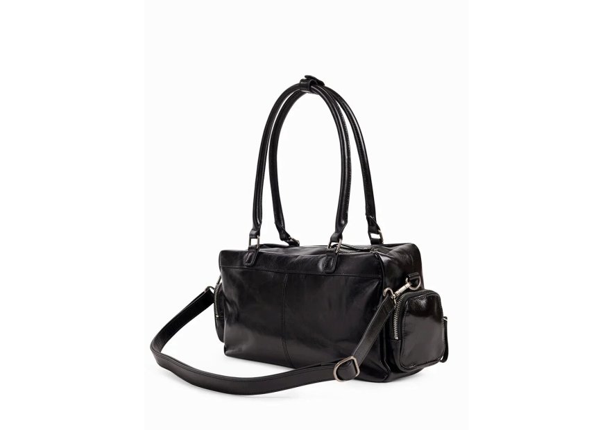 Nat & Nin MACY POCKET - CUIR DE VACHETTE - nat&nin - macy pocket - shopping bowling shopping