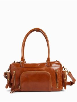 Nat & Nin MACY POCKET - CUIR DE VACHETTE - nat&nin - macy pocket - shopping bowling shopping