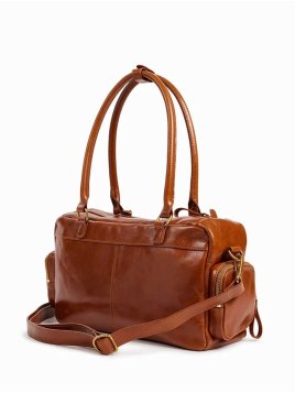 Nat & Nin MACY POCKET - CUIR DE VACHETTE - nat&nin - macy pocket - shopping bowling shopping