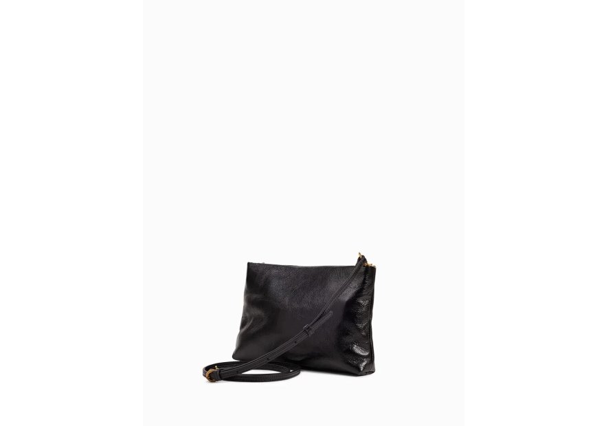 Nat & Nin MOLLY - CUIR DE VACHETTE - NOIR nat&nin - molly - pochette chaine Sacs à mains