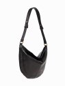 Nat & Nin RODEO - CUIR DE VACHETTE - NOIR sac besace demi lune rodéo sacs-a-mains