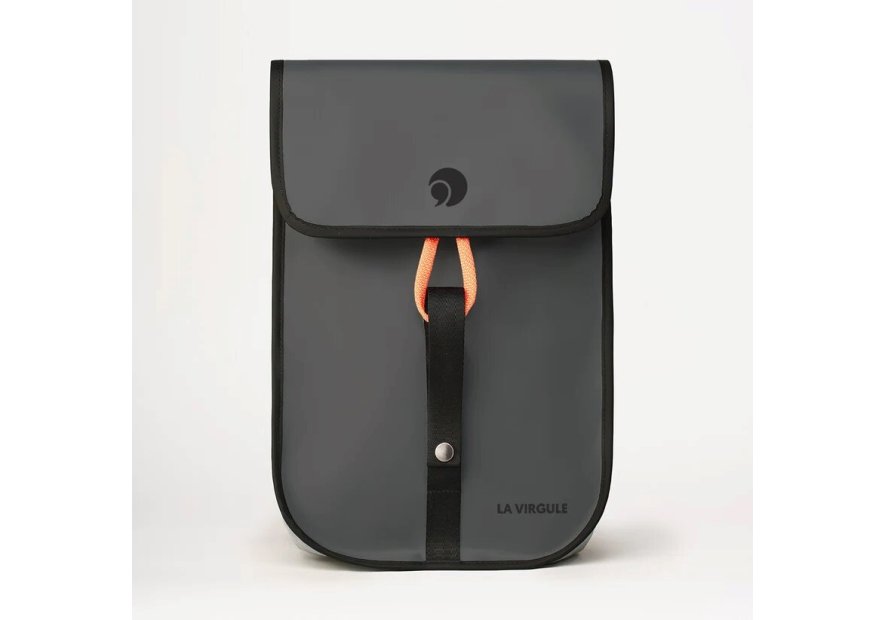 la virgule 12L - TOILE PVC BATEAU - ANTHRAC la virgule - petit gravelot - sac à dos Loisirs